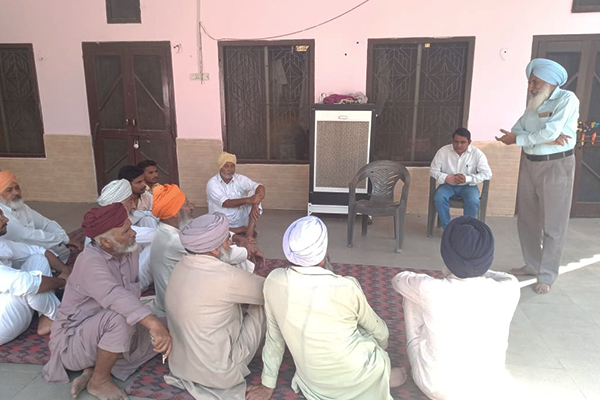 Meeting at Bhunderwas